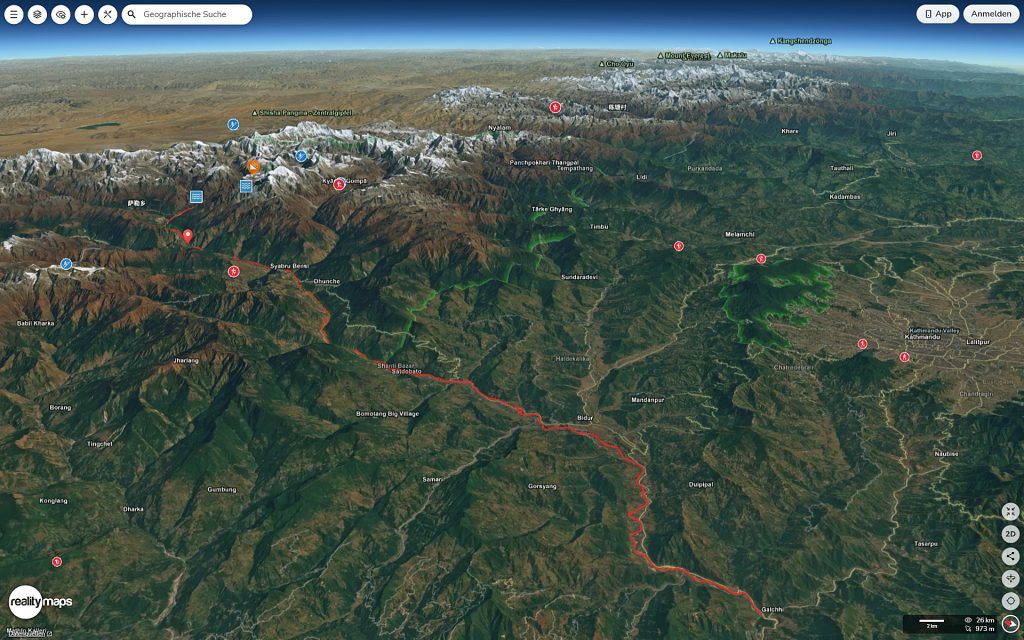 2026 Nepal Floods Mount Everest 3D